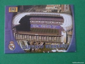 Football Stickers: TRADING CARD FUTBOL ESTADIO REAL MADRID C.F. Nº 56 FICHAS LIGA MUNDICROMO 2002-2003/02-03